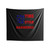 Star Spangled Hammered Flag Indoor Wall Tapestries