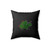 Prickly Pear Cactus Art Print Illustration Square Pillow Cover