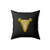 Shazam's Chest Logo 2 Square Pillow Cover Shazam's Chest Logo 2 Square Pillow Cover