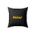 Shazam Movies Font Square Pillow Cover