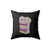 Sloth Books Square Pillow Cover