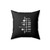Spaceship Timeline Square Pillow Cover