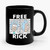 Free Rick Sanchez Wanted Ceramic Mug