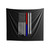 Thin Red & Blue Line American Flag Indoor Wall Tapestries