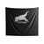 T-Rex Hates Pushups Funny Dinosaur Indoor Wall Tapestries