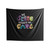 We Scare Because We Care Indoor Wall Tapestries