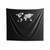 World Map Compass Indoor Wall Tapestries