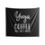 Yoga & Coffee Are All I Need Indoor Wall Tapestries