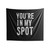 You're In My Spot Big Bang Theory Indoor Wall Tapestries