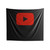 Youtube Play Button Indoor Wall Tapestries