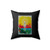 Trippy Lsd Acid Chakra Meditation Square Pillow Cover