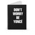 Dont Worry Be Yonce Spiral Notebook