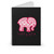 Ivory Ella Elephant Hamsa Hand Fatima Spiral Notebook