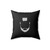Beard & Mohawk Square Pillow Cover