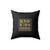 Black King Black Pride African King Square Pillow Cover