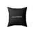 Black Mirror Square Pillow Cover