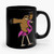 Sloth Riding Flamingo Ceramic Mug