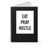 Eat Pray Hustle Quote Spiral Notebook