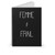 Femme Ain't Frail Feminist Spiral Notebook
