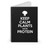 Funny Vegetarian Slouchy Keep Calm Plants Have Protein Spiral Notebook