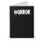 Horror Graphic Grunge Rock Horror Movies Spiral Notebook