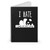 I Hate Mornings Weekend Panda Spiral Notebook
