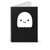 Kawaii Ghost Cute Halloween Graphic Spiral Notebook