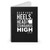 Keep Your Heels Head And Standards High Quote Spiral Notebook