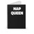 Nap Queen Napping Sleep Bed I'd Rather Be Napping For Realz Spiral Notebook