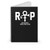 Rest In Peace Prince Purple Rain Logo Prince Spiral Notebook