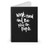 Work Hard And Be Nice To People Motivational Quote Spiral Notebook
