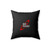 Distressed Red Dwarf Logo Square Pillow Cover