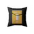 Hang In There Baby Kitten Illustration Square Pillow Cover