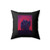 Haunted Houses Art Square Pillow Cover