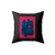 Horror Castle Square Pillow Cover