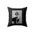 Jim Morrison And Dog Square Pillow Cover