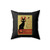 La Petite Sociere Et Le Chat Noir Service De Livraison Square Pillow Cover