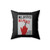 No Justice No Peace Support Indigenous Resistance Square Pillow Cover