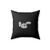 Punk Goth Bunny Square Pillow Cover