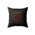 Ramen Noodles Composition Funny Square Pillow Cover