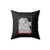 Retro Grumpy Dwarf Snow White Square Pillow Cover