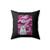 Rip N Dip Pink Tie Dye Square Pillow Cover