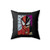 Spiderman And Venom Half Face Square Pillow Cover