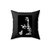 Superman Black And White Square Pillow Cover