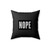 11 Nope Square Pillow Cover
