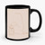 Whiskey Girl Line Drawing Ceramic Mug