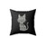 Cat Pattern Patch Square Pillow Cover