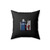 Deadpool Draw In Tardis Square Pillow Cover