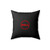 Hell Logo Spoof Satanic Dark Evil Heaven Square Pillow Cover