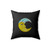 Old Man Moon Square Pillow Cover